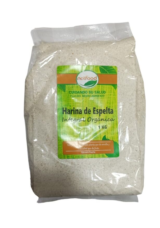 HARINA DE ESPELTA  ORGANICA 1KG