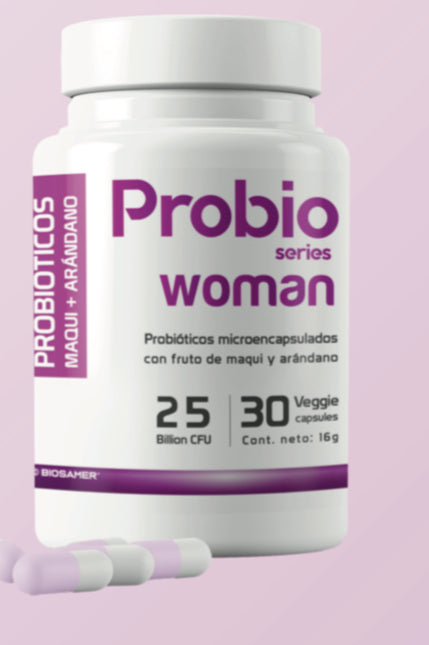 Probiótico con antioxidantes 25 billones . Para la salud de la mujer ( útero , vías urinarias)30 caps