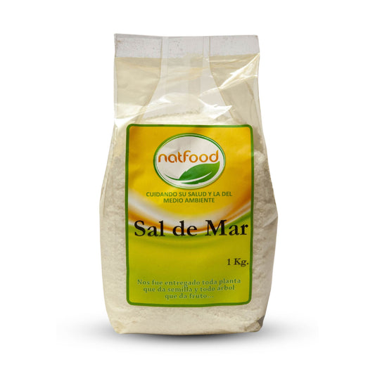 Sal de Mar 1 Kg  MARCA NATFOOD