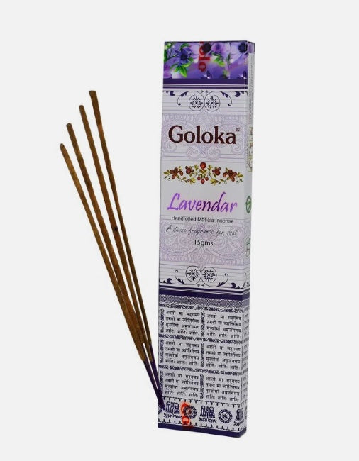 Incienso natural lavanda marca GOLOKA